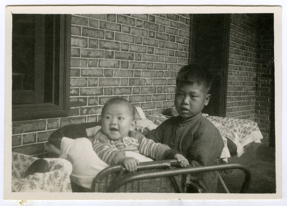 Baby Wong (Shew Juk) and his brother 