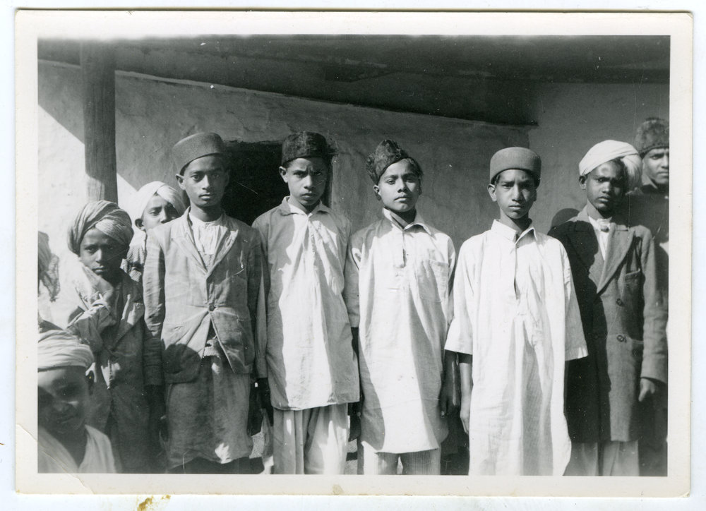 Boys from the Nahan Outcaste School