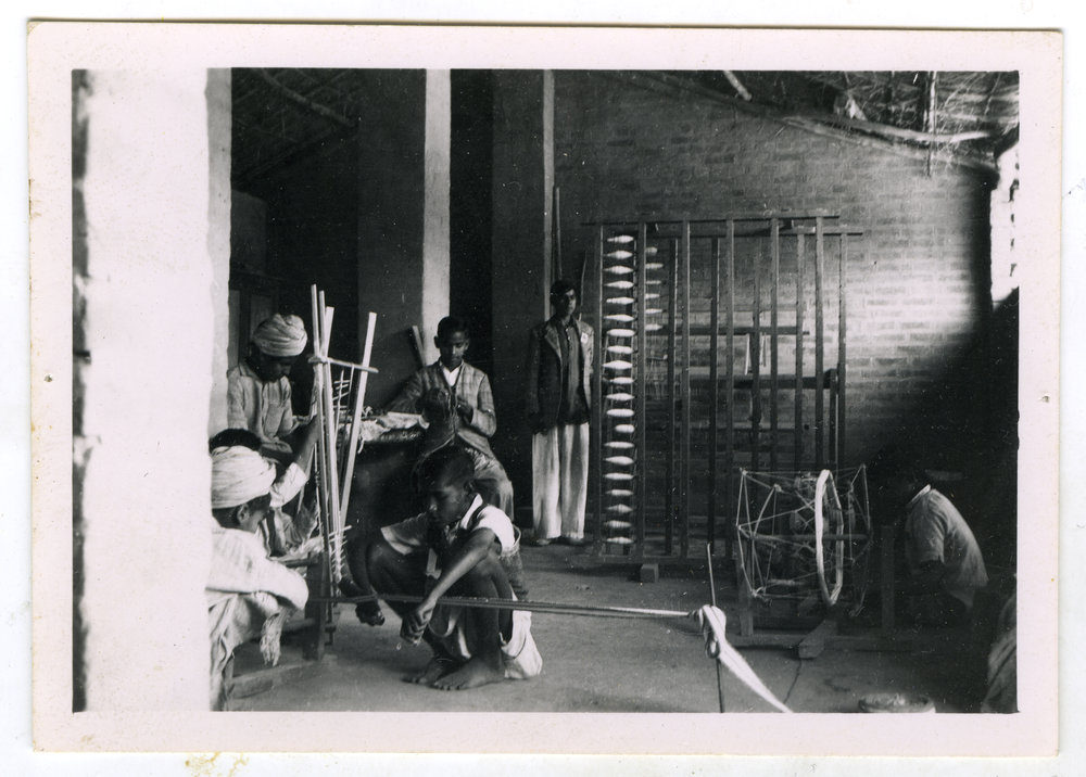 Kharar Boys' Christian High School weaving room