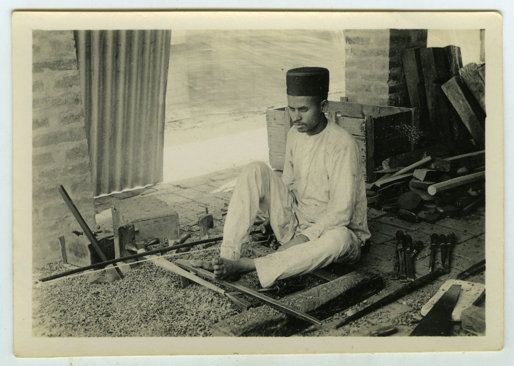 Wood-turning, Industrial School, Saharanpur