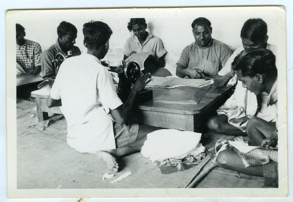 "The tailoring shop," Industrial School, Saharanpur
