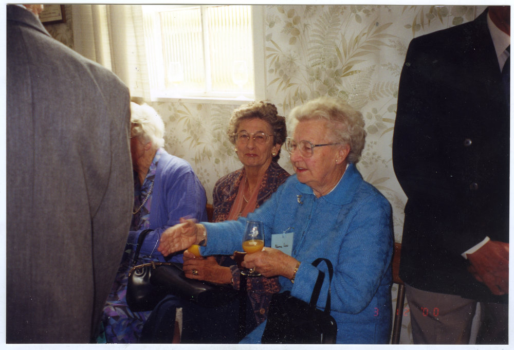 Muriel Aldridge and Norma Law, St. Columba 