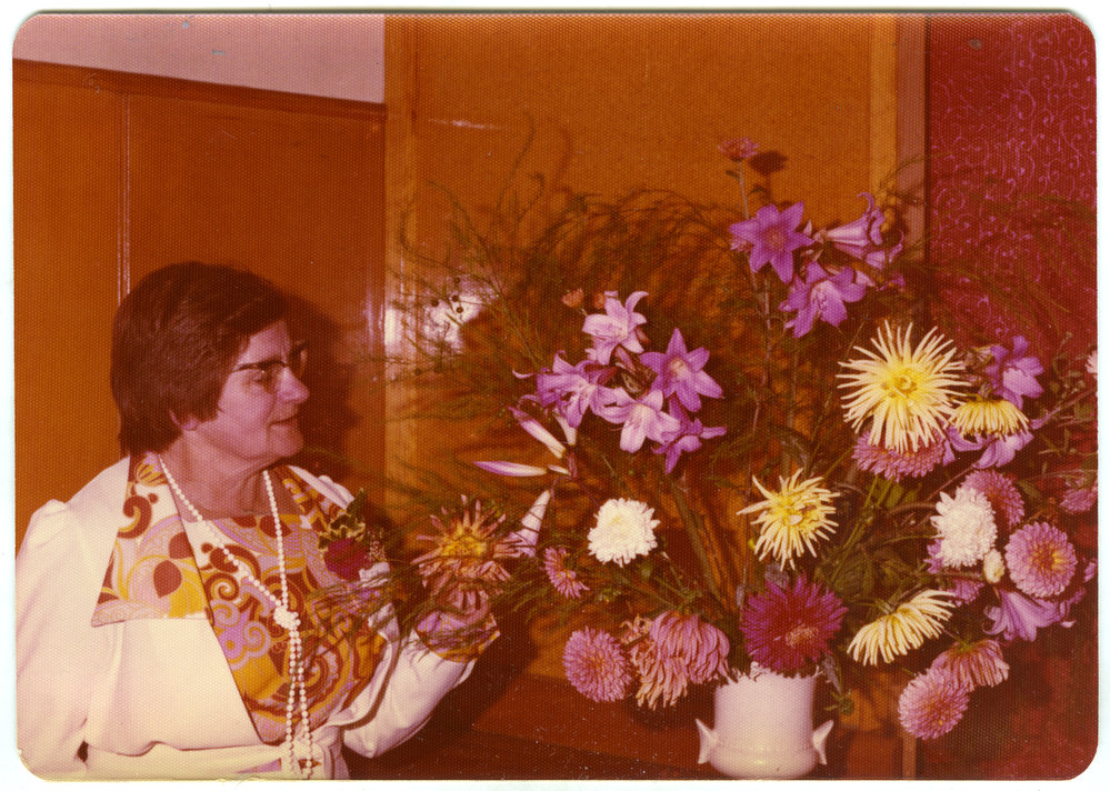 Mrs. Bishop at the 50th celebration of St. Columba Women's Group, Christchurch