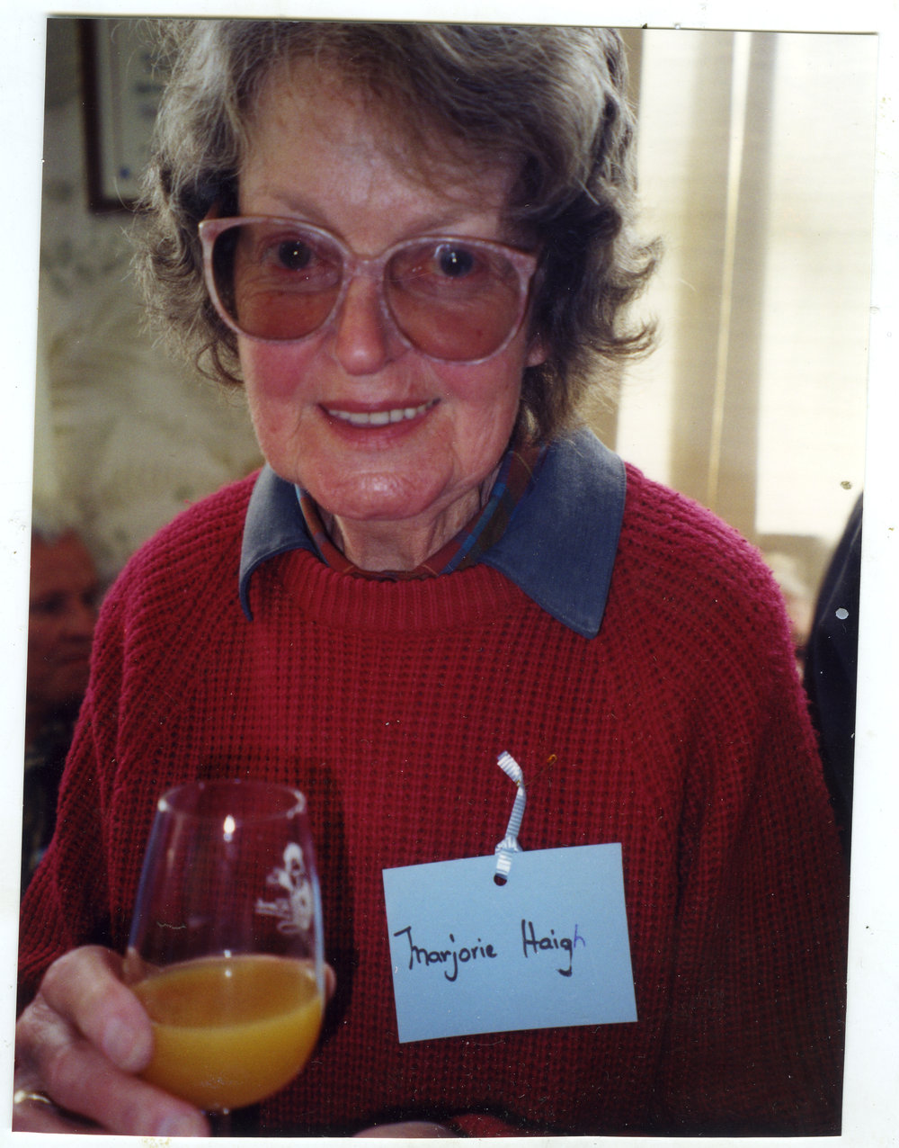 Marjorie Haigh, portrait