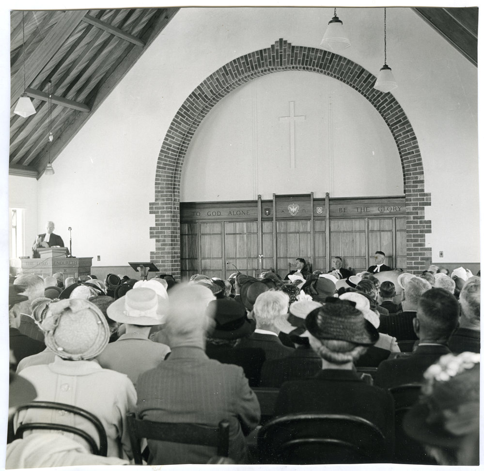 "Opening service," St. Columba, Christchurch
