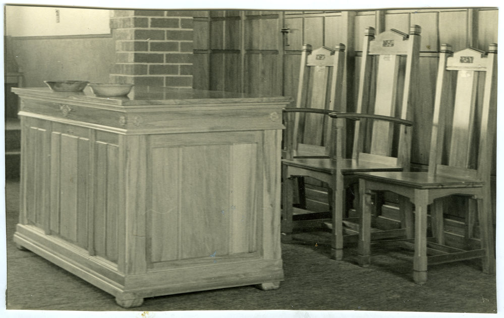 Communion table, St. Columba, Christchurch