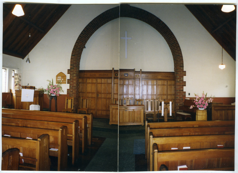 "Apse," opening of St. Columba Church, Christchurch 