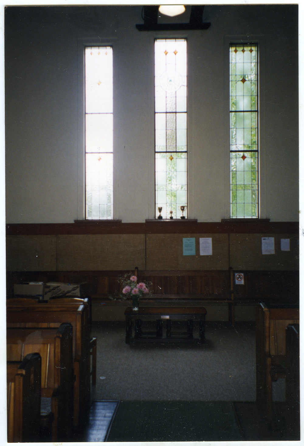 "Rear windows," St. Columba, Christchurch 