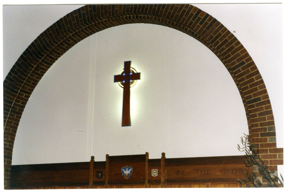 "Commemorative cross," St. Columba, Christchurch