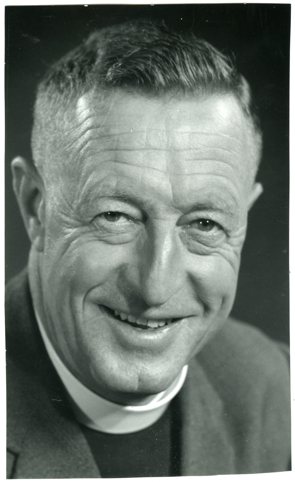 Reverend Allen William Baxter, studio portrait 