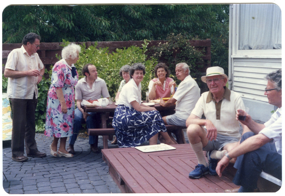 Barbeque "At Graham Frew's Home," St. Columba, 1986