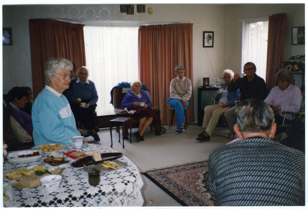 First birthday of the St. Columba Walking Group, 1992