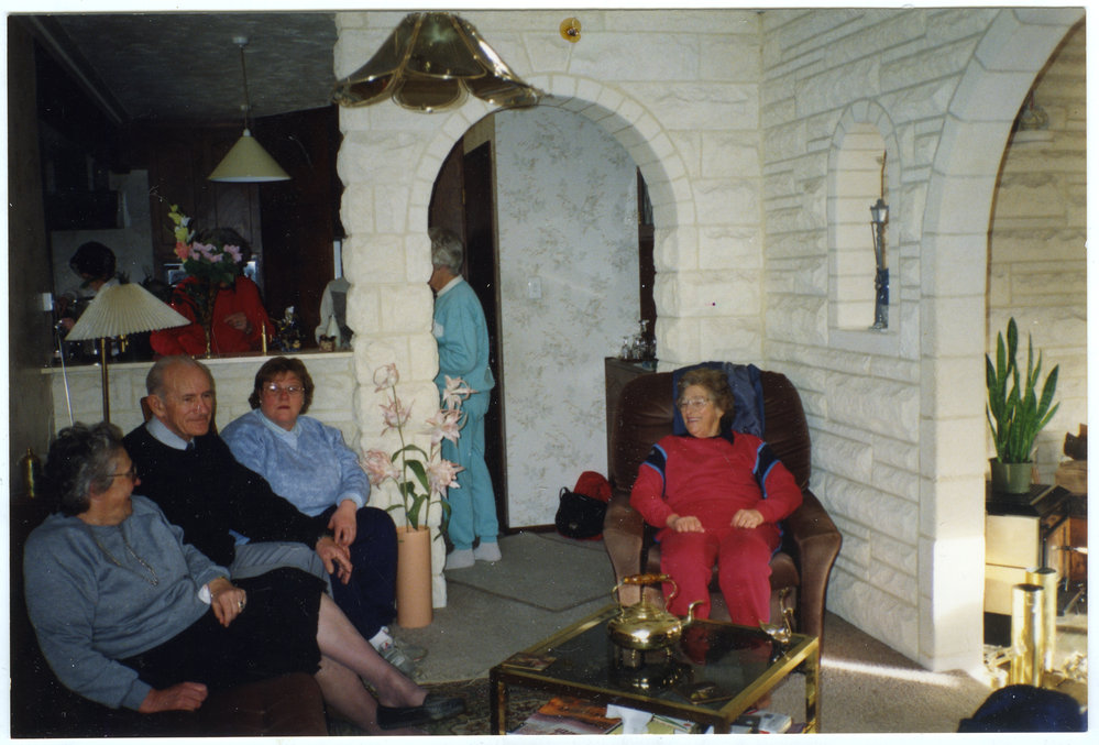 "Jim Bain's sister's home," 1992