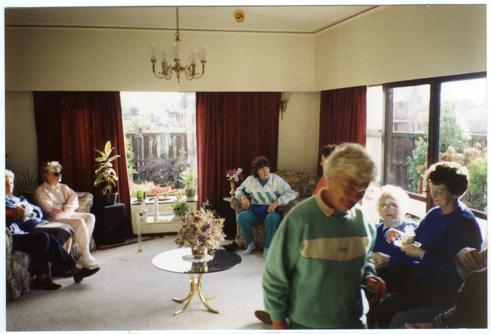 "Jim Bain's sister's home," 1992