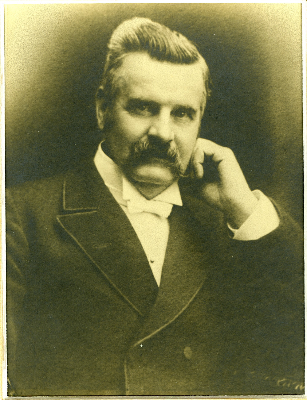 Reverend Robert Erwin, studio portrait