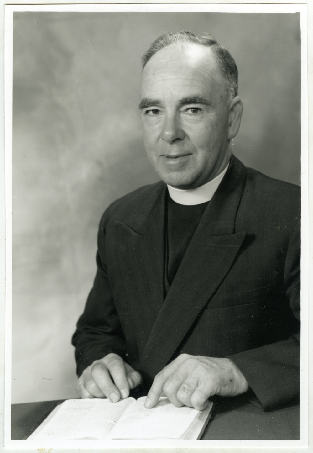 Reverend Archie John Huston, portrait
