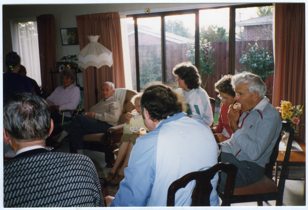"Jim Bain's sister's home," 1992