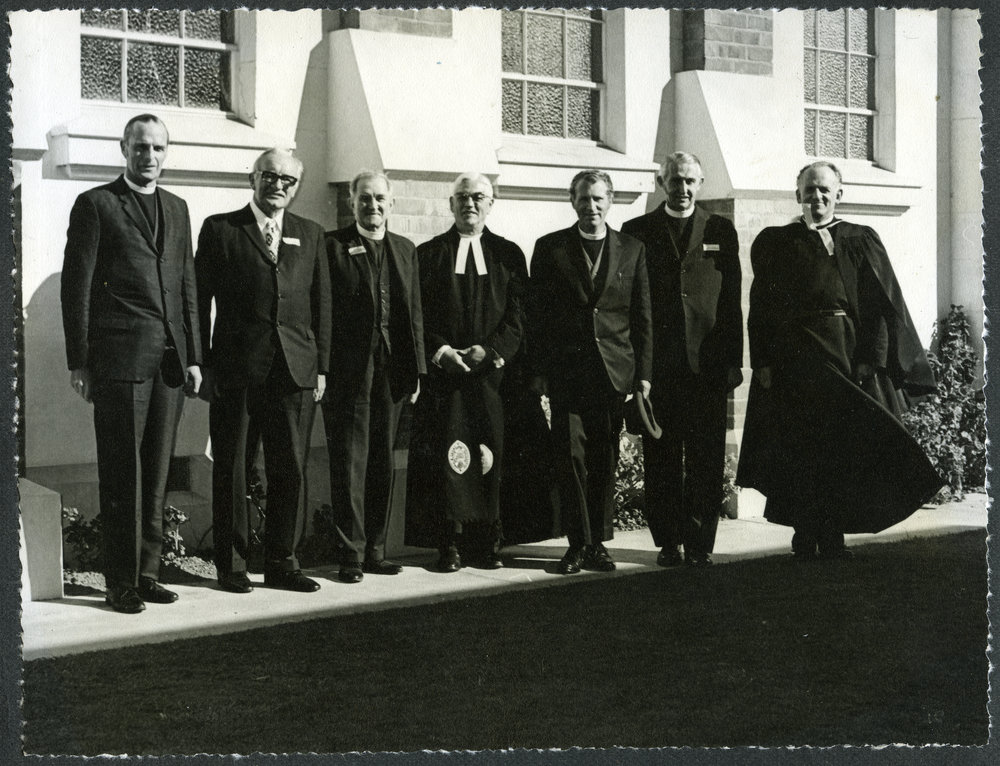 Office-bearers, John Knox Church, Rangiora, 1972