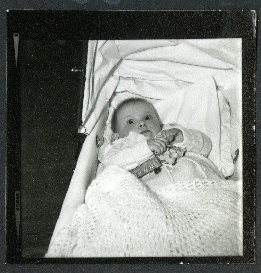 Unidentified baby at John Knox Church centennial celebrations, 1972 