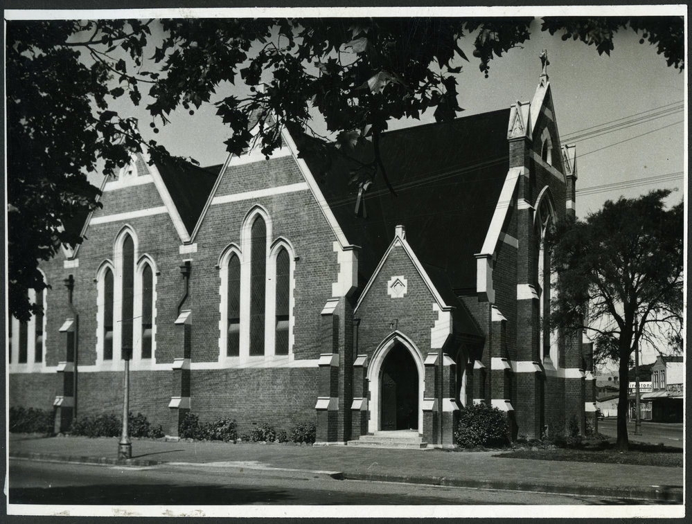 Knox Church, Christchurch, 1956