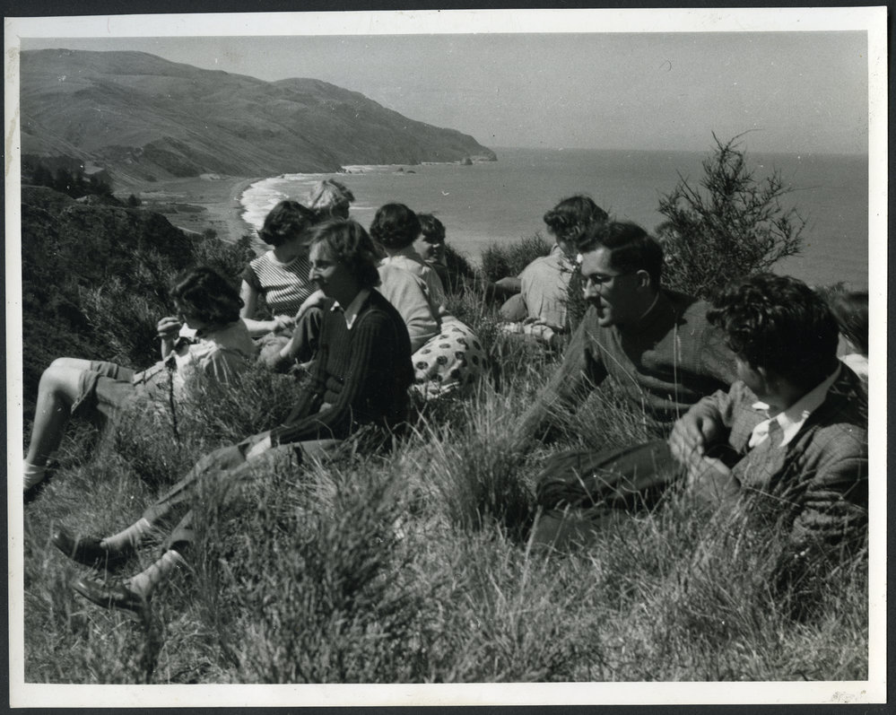 "At Gore Bay, 1952" Christchurch Knox Youth Fellowship
