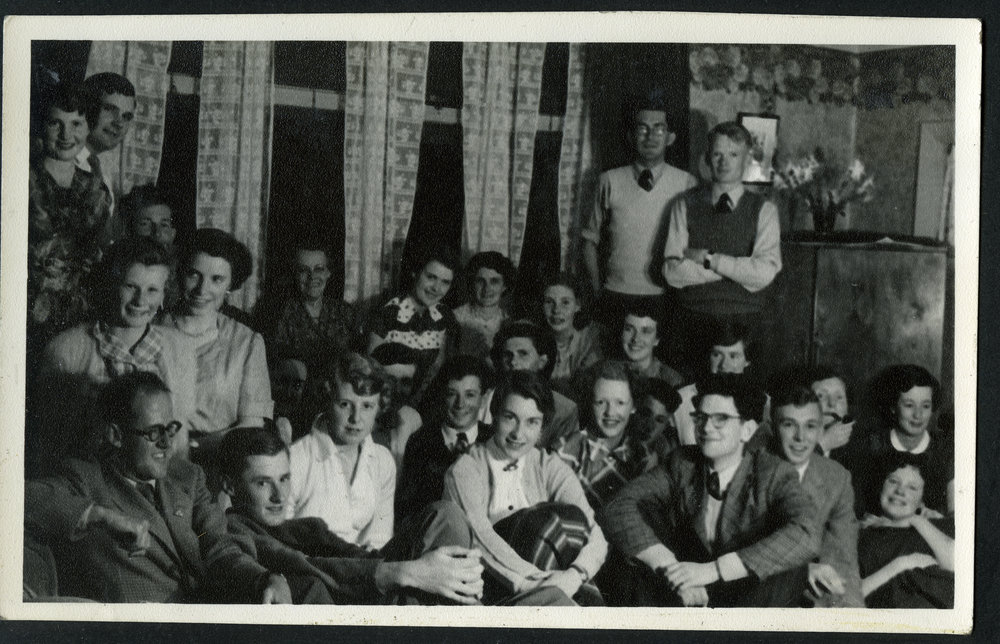 "Party at Eric Mangin's, 1954"