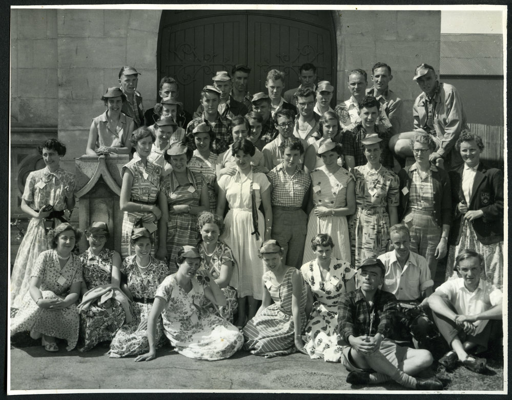 Presbyterian Bible Class, Summer Conference, St. Paul's complex, Oamaru, 1955-56