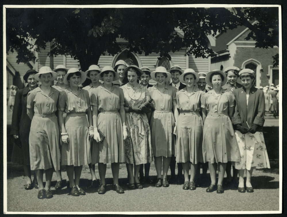 "Knox 4th form Bible Class 1954"