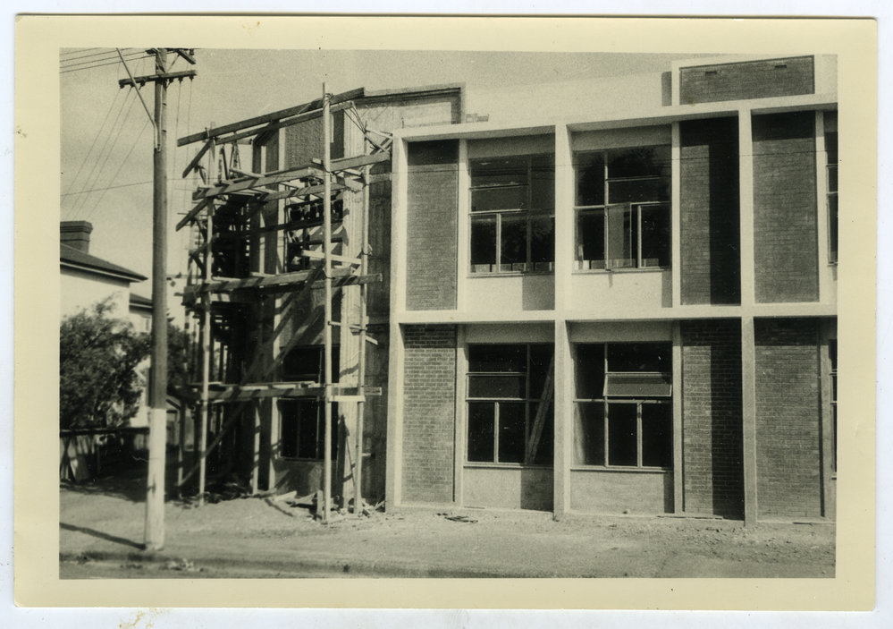 Construction of Knox Parish Hall, Christchurch
