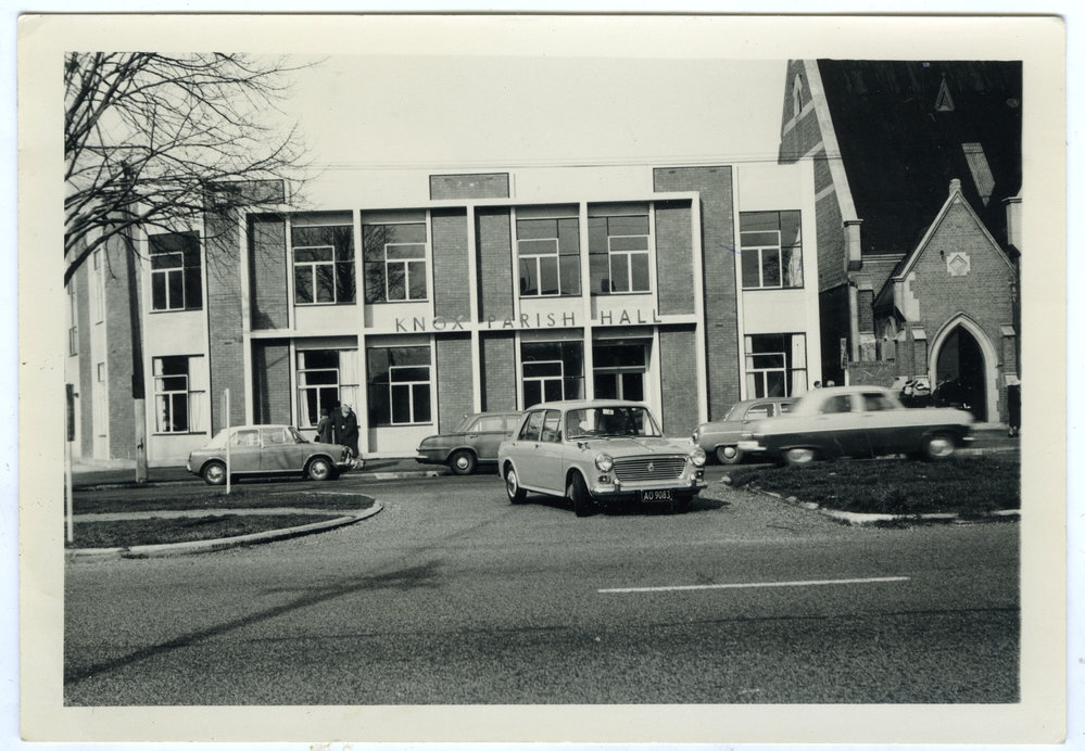 Exterior of Knox Parish Hall, Christchurch