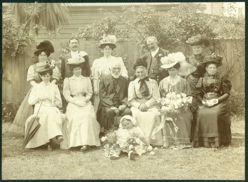Wedding procession, St. Andrew's Hanmer