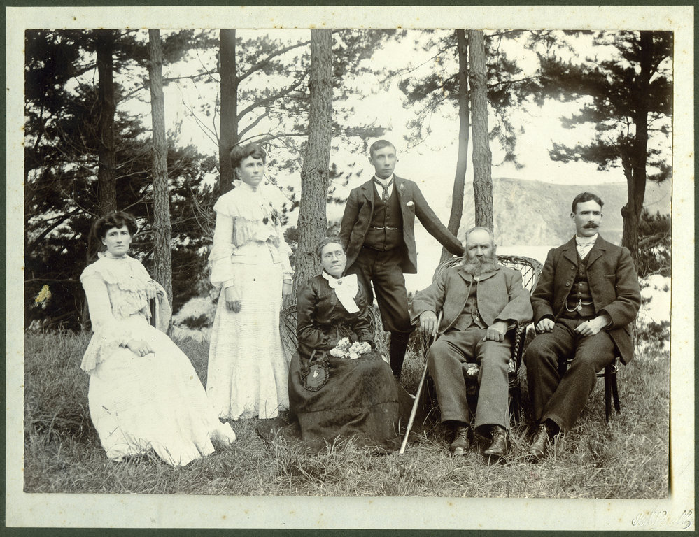 "Mr. and Mrs. Pugh and family" 