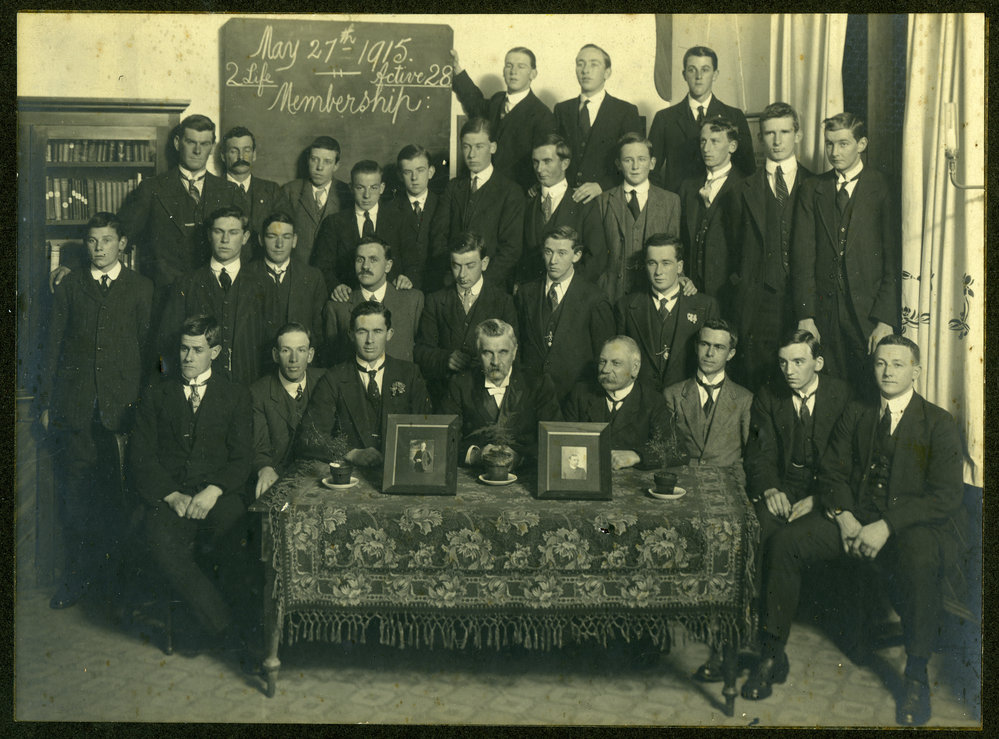 Knox Church's Men's Fellowship, Christchurch, 1915