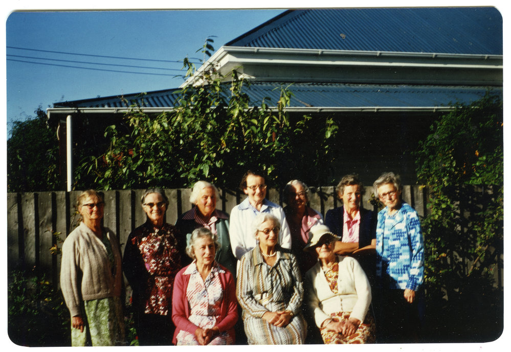 "Members of Te Mahi Club," Knox Church, Christchurch