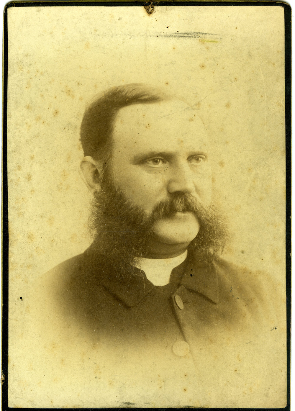 Reverend Thomas Robert Cairns, studio portrait 