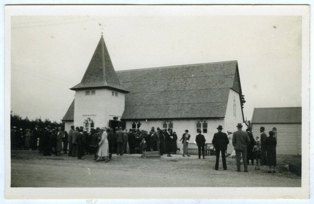 Opening of Cust's Presbyterian Church, 1936