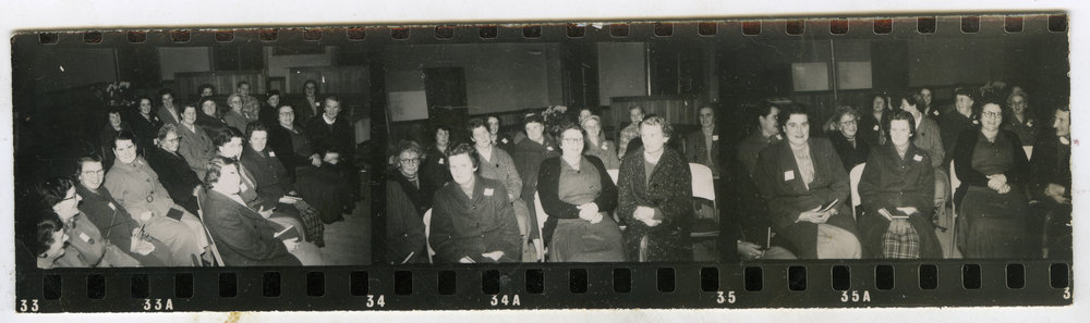 Unidentified women, film strip