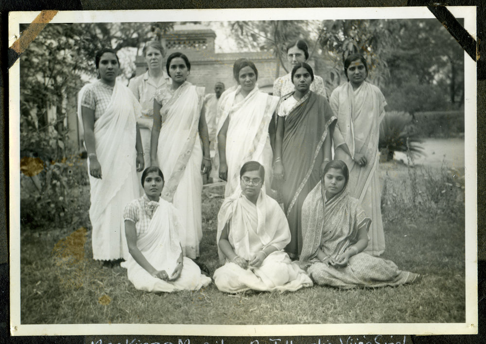 Group of women from the Punjab Mission, 1941