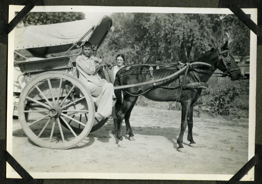 "Nasru and his faithful stead, 1941" 