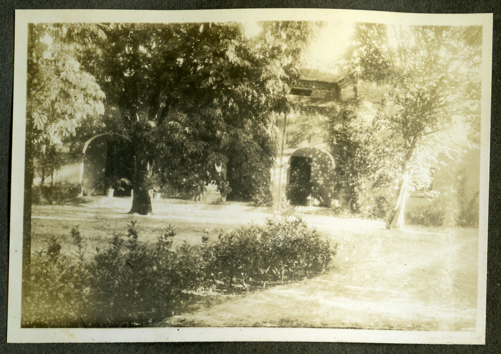 "B.C Bungalow before the tree cutting!"
