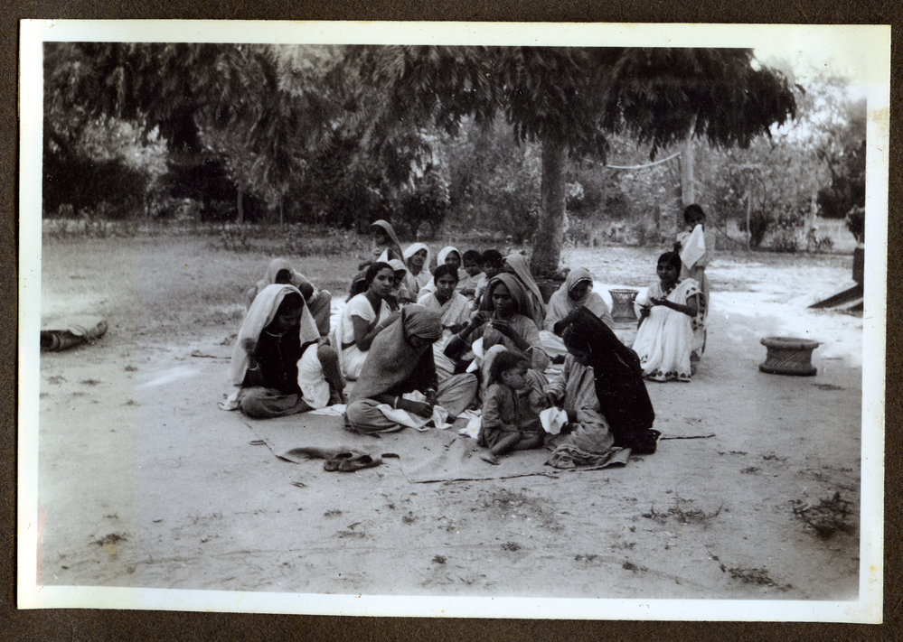 "Sewing Class, 1940," Women's Summer School, Jagadhri