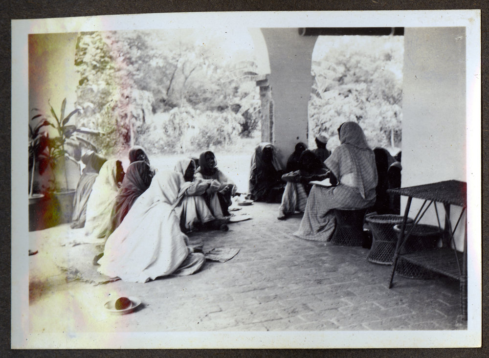 "Bible Lesson, 1938," Women's Summer School, Jagadhri