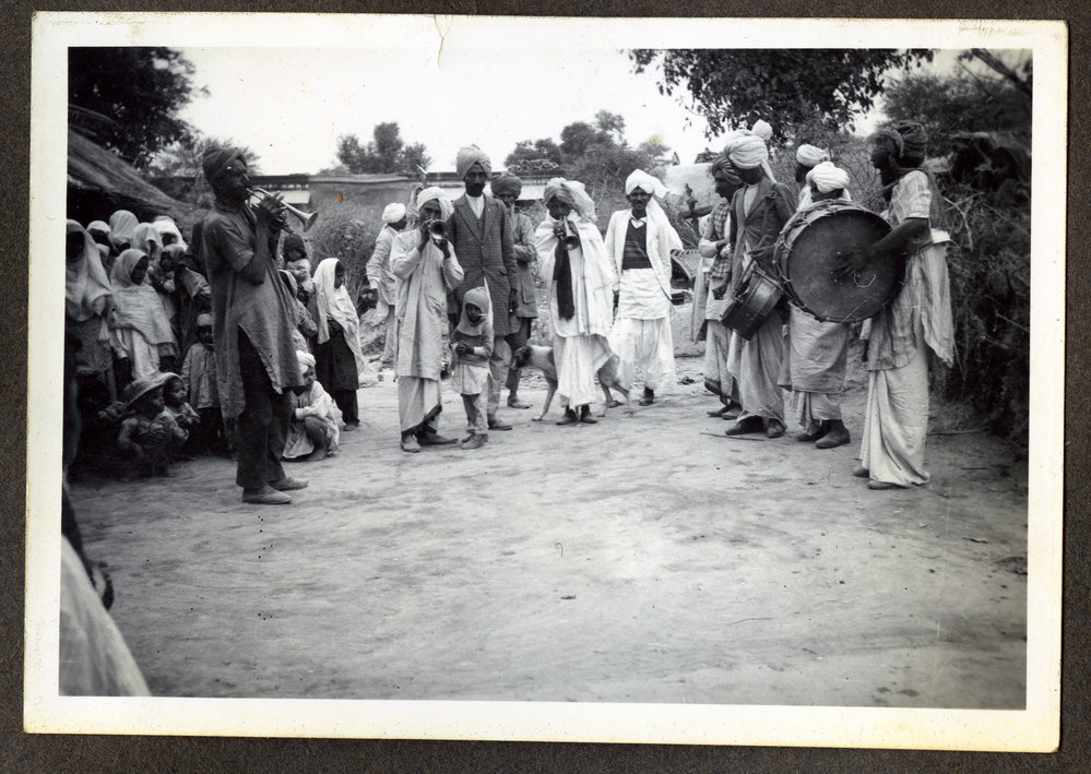 "The Village Band," Christmas Day, Milak, 1940