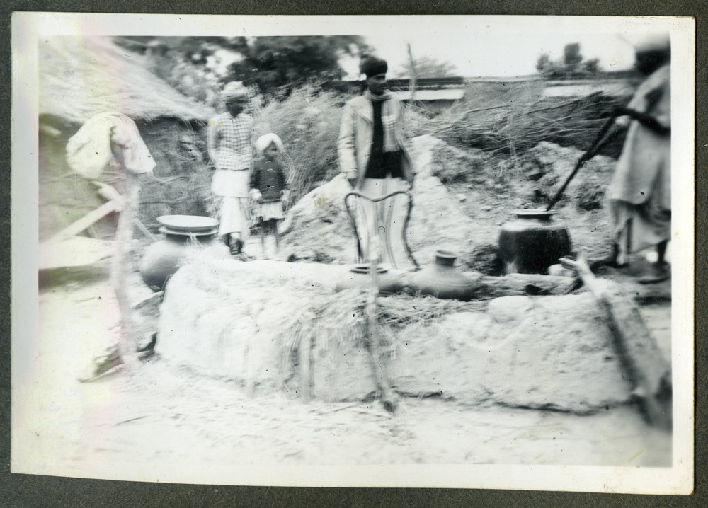 "Cooking the Dinner," Christmas Day, Milak, 1940 