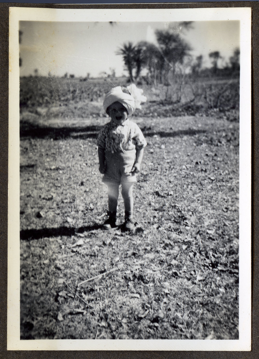 "Stewart borrows the Cooks hat, 1941" 