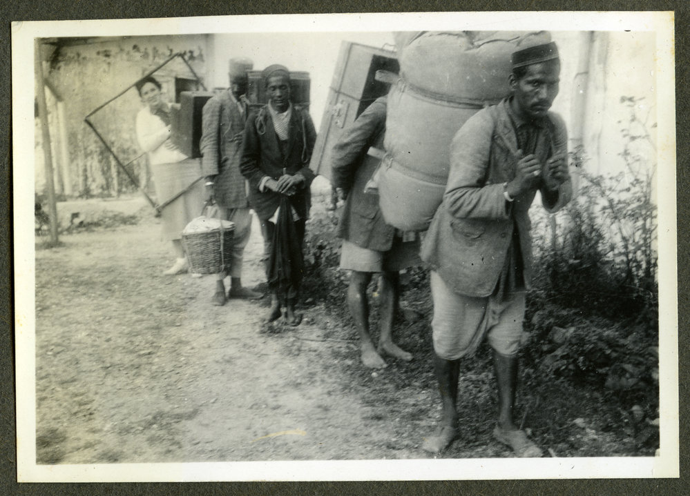 "The luggage carriers," Landour