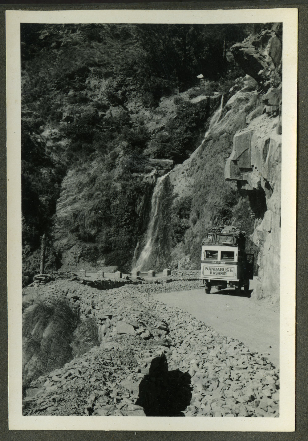 "The road to Srinagar" 