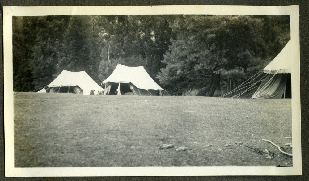 "The Camp, Bainserne, 1940"