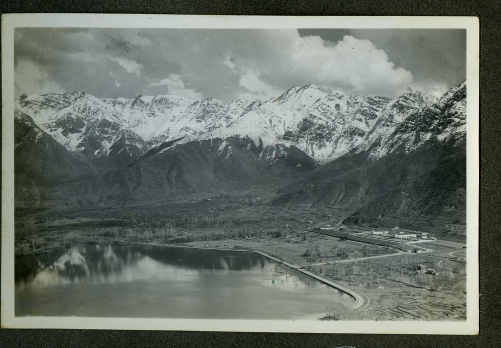 "Looking down on Palace," Srinagar