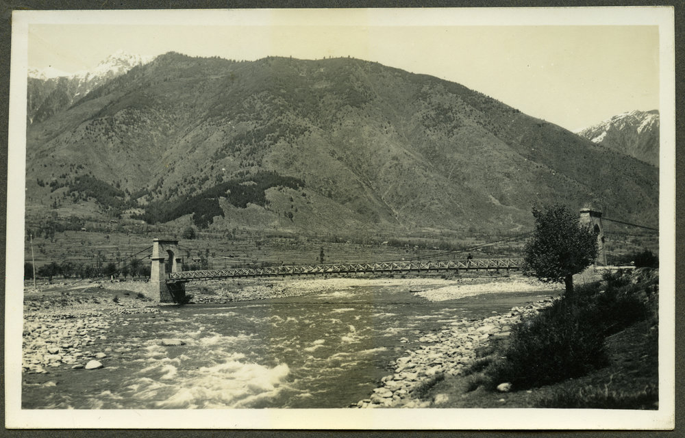 "Woyil Bridge, Kashmir" (Wayil Bridge)